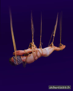 shibari artist rigger bordeaux france